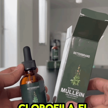 Mullein Gotas — Libera tu Pecho, Respira Diferente