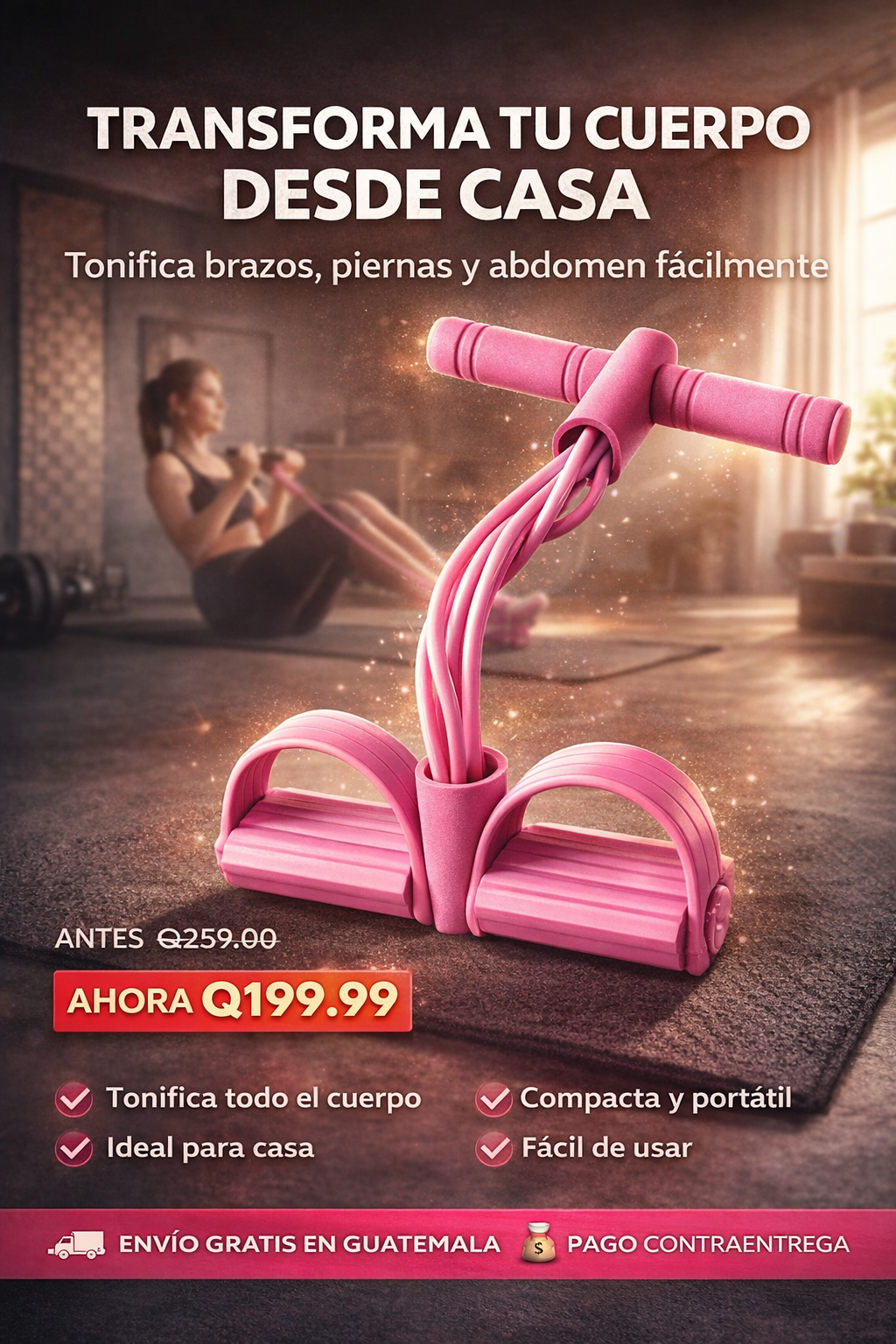 Banda elástica para ejercicio