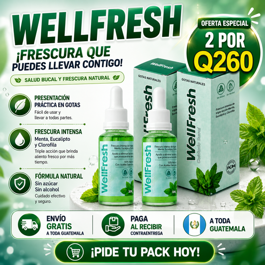 Wellfresh Spray Bucal