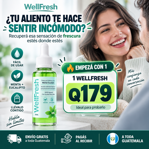 Wellfresh Spray Bucal