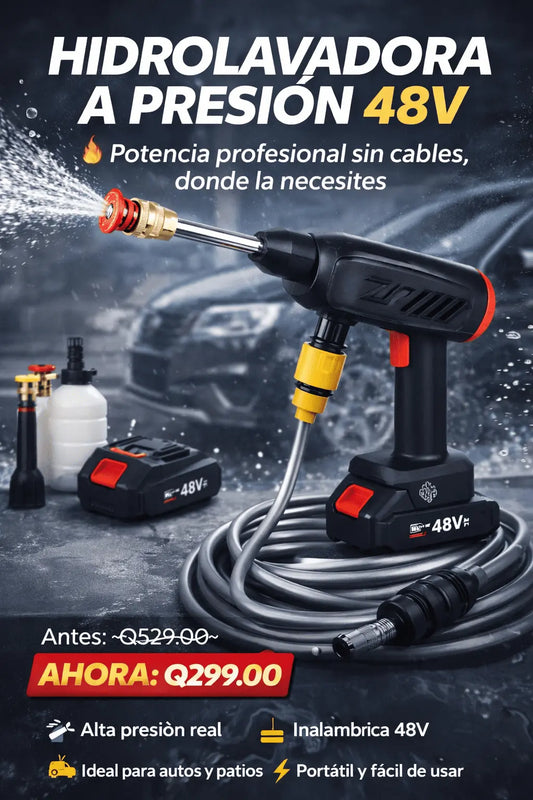 Hidrolavadora a presion 48V