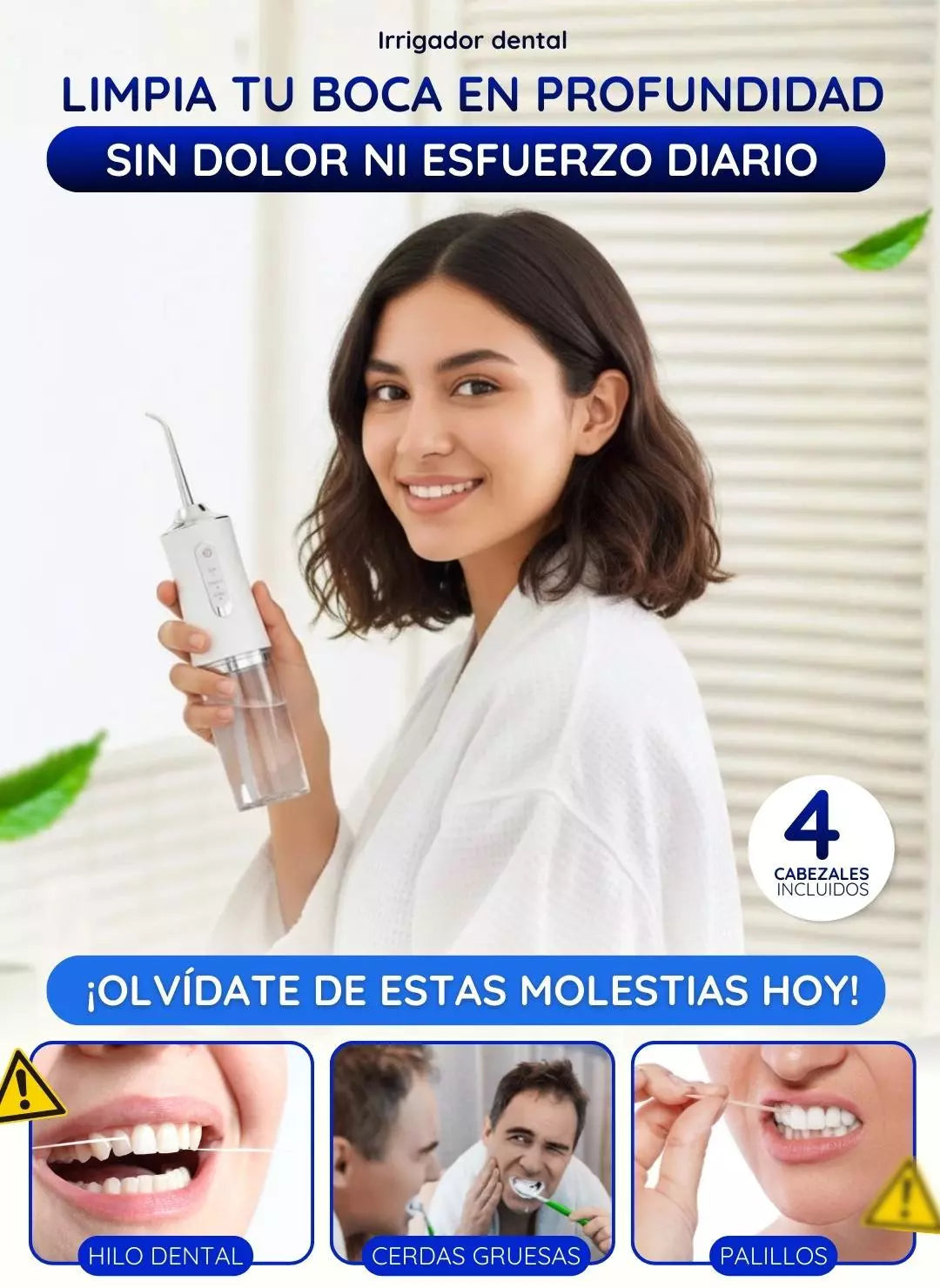 Irrigador bucal